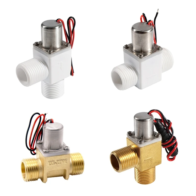 

94PD 1/2" Electric Solenoid Valve Brass Solenoid Valve Pulse Electromagnetic Valve Water Flow Pul se Electromagnetic Valve