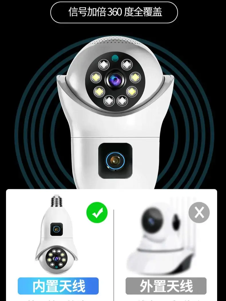 กล้องวงจรปิดไร้สายแบบโดม IP PT - Smart Home Windows App บทวิจารณ์และราคา