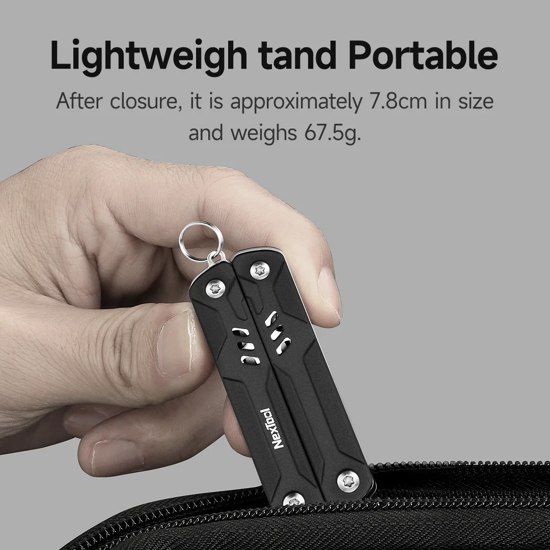 Hot Recommendation NexTool Mini Sailor Lite 10 in 1 Outdoor Multi Tool Pocket Folding Pliers Tools Card Pin Screwdriver Scissors