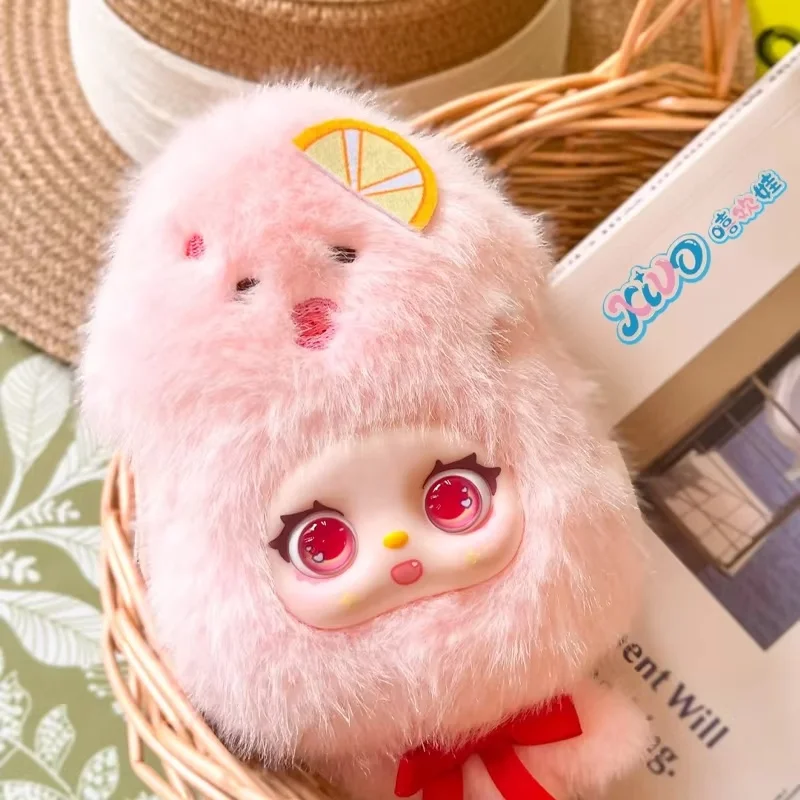

Cute Bites Night Market Vinyl Plush Blind Box Trendy Toy Cute Doll Keychain Bag Charm Decorative Accessories Surprise Gift