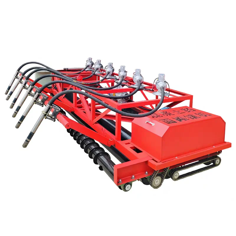 Hot Sale High Efficiency Triple Roller Tube Concrete Paver Roller Compactor with Vibrators for Outdoor Paving