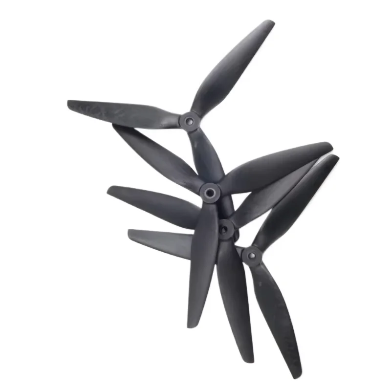 HQProp 10x5x3 1050 Black 10 Inch 3 Blade Carbon Reinforced Nylon Propeller Blades For RC FPV Unmanned Aerial Vehicles