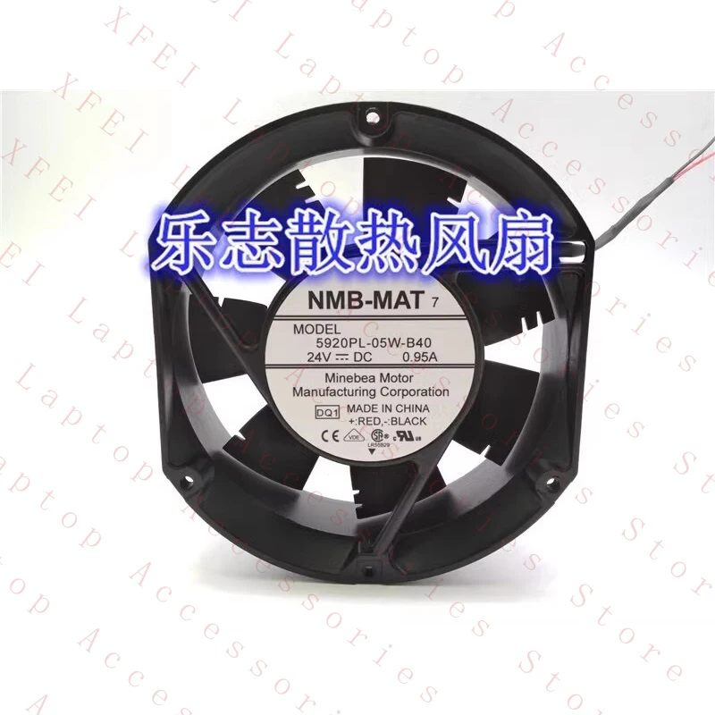 D  FOR NMB-MAT 5920PL-05W-B40 17251 DC24V 0.95A Axial Flow Inverter Cooling Fan