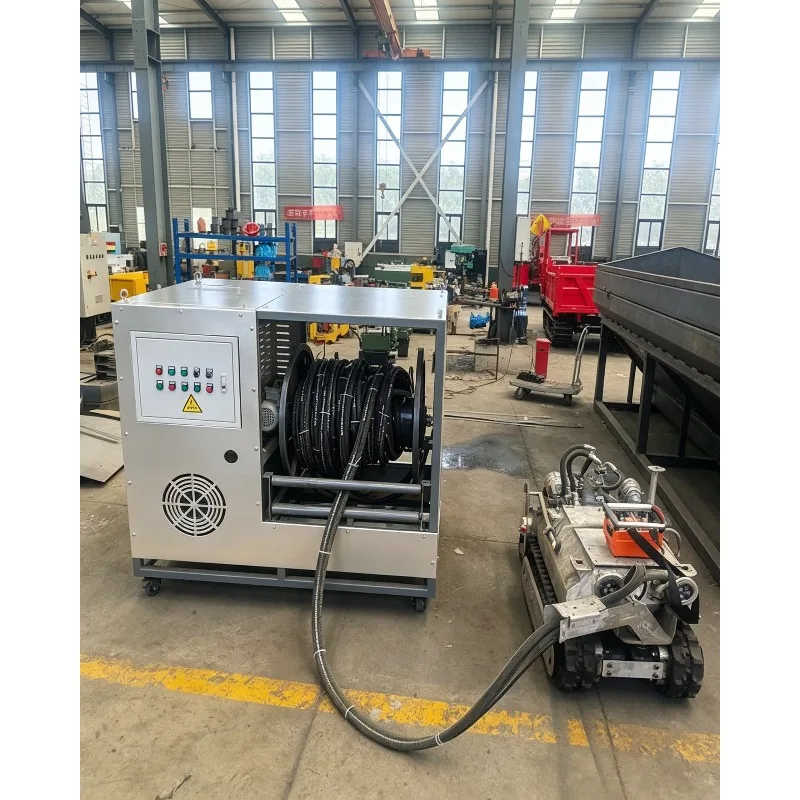 Intelligent Wireless Dredging Robot High Efficiency Sludge Cleaning Machine for Tank and Culvert Desilting CE ISO Certified