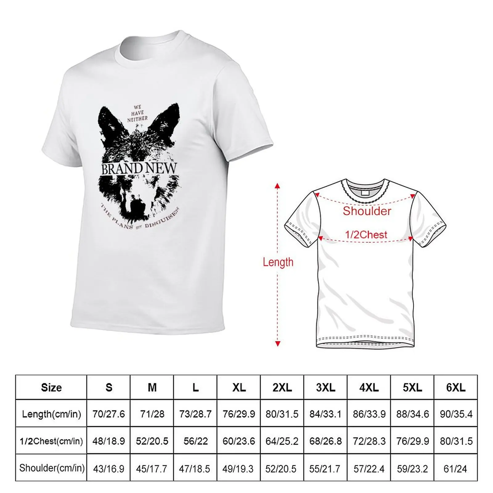 we have neither the plans nor disguises T-Shirt Casual Everyday Wear T-Shirt