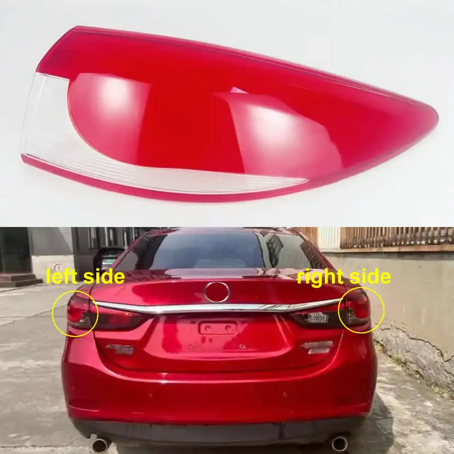 

Для Mazda 6 Atenza 2017 2018 2019, задняя внешняя крышка заднего фонаря, корпус стоп-сигналов, замена оригинального абажура