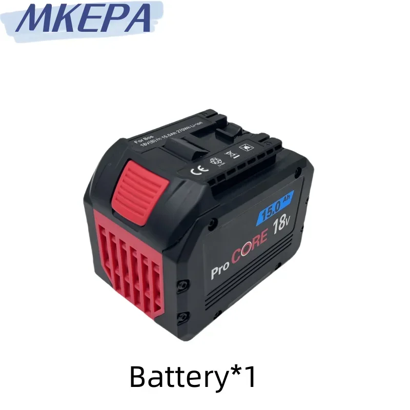 18V 15000mAH For BOSCH Professional 18V 21700 Battery ProCORE 18V Li-ion Replacement for BAT609 BAT618 with BMS durable