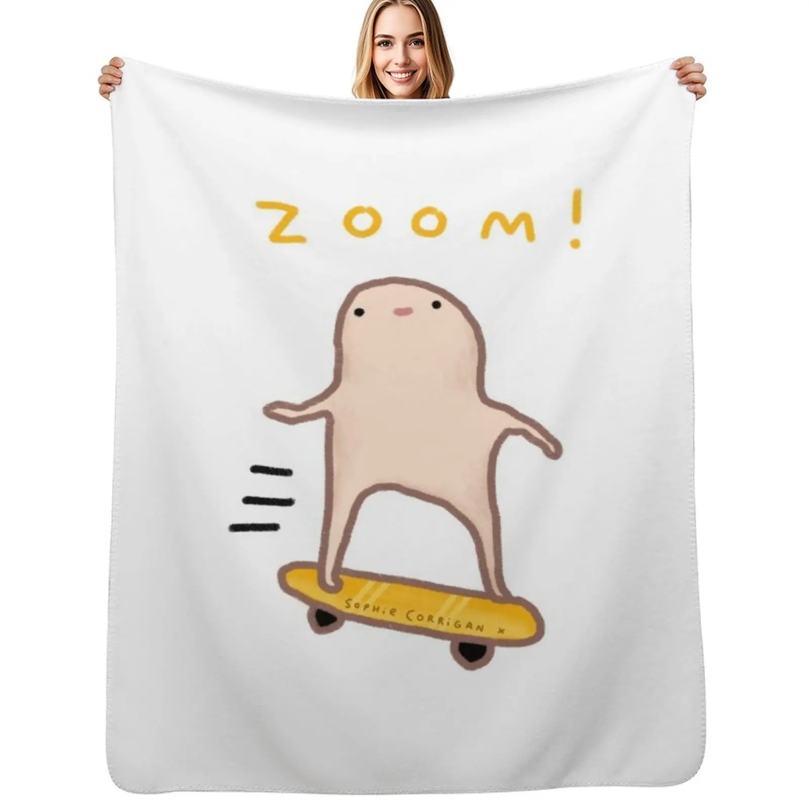 Honest Blob - Zoom! Throw Blanket Sofa Throw blankets and throws Bed covers Decorative Beds Luxury Brand decorative Blankets