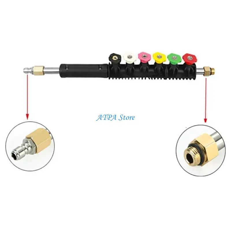 

U13C Professional Pressure Washer Extension Upgrades for Gutter & Auto Detailing