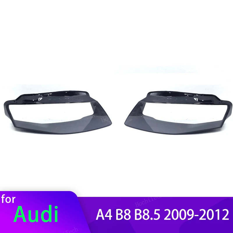 

Head Lights Cover For Audi A4 A4L B8 B8.5 2009 2010 2011 2012 Transparent Housing Front Headlights Lens Shell Glass Lampcover