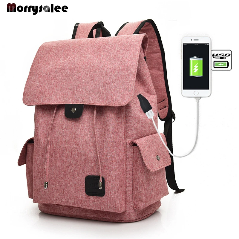 2024 New Fashion Wild Backpack Korean Casual Lady Backpack Breathable Shoulder Bag Factory Direct Hidden Zipper Pocket Polyester