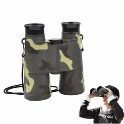 2PCS Binoculars Simulation Camouflage Telescope Children Kids Toys Mini Portable Folding