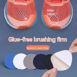 Shoe Patch Vamp Repair Sticker Subsidy Sticky Shoes Insoles Heel Protector Lined Anti-Wear Heel Hole Repair Heel Foot Care Tool