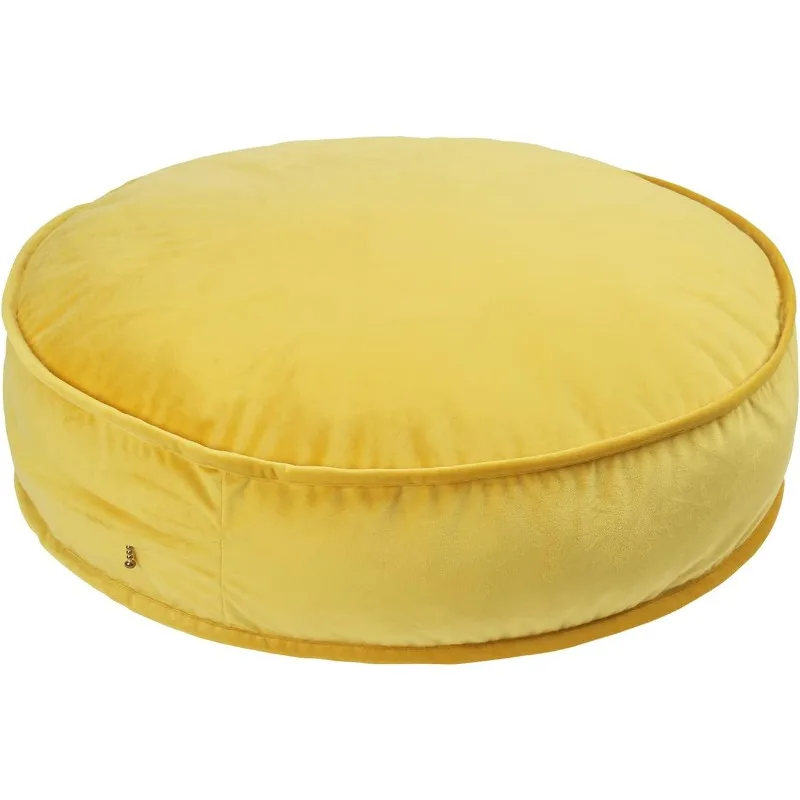 Floor Pillows Round Chair Cushion Couch Throw Pillow Soft Pouf Seat Mattress Bean Bag for Reading Nook Play Room