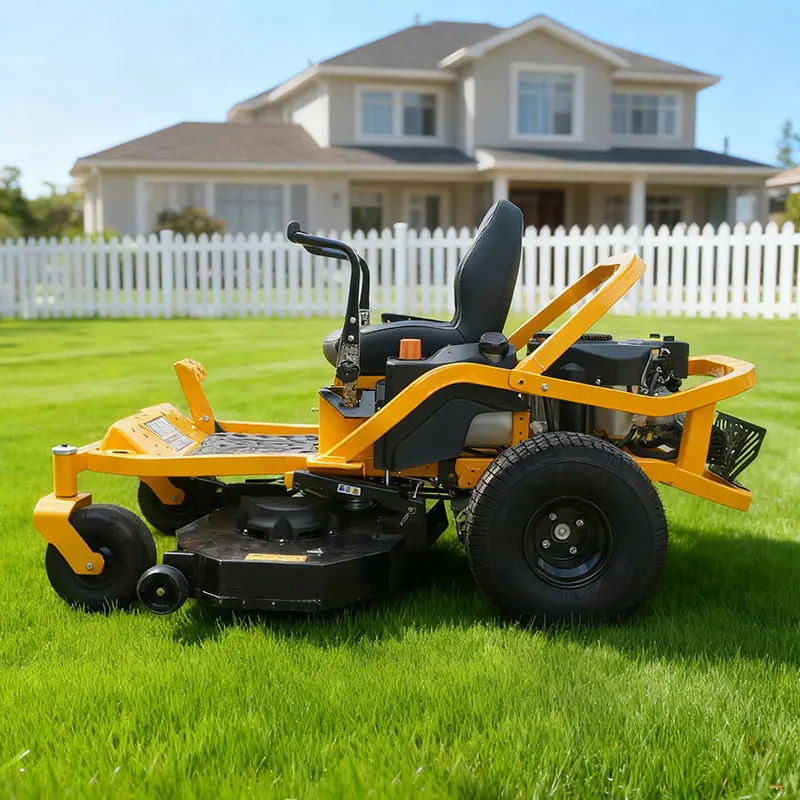 Maßgeschneiderte Rasenmäher China 46 Zoll Zero Reverse Ride Rasenmäher mit Motor Hochleistungs-Rasentraktor zu verkaufen