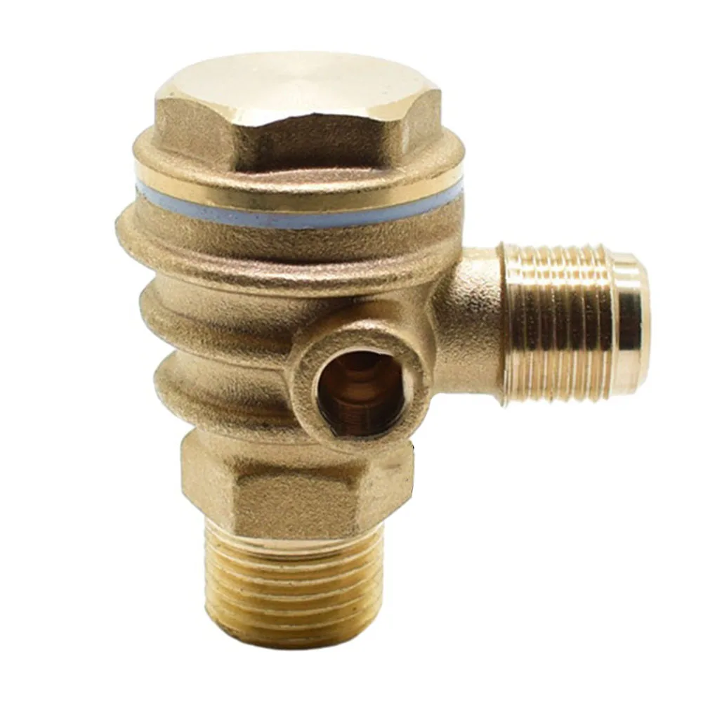 Brass Male Thread Check Valve Connector Tool for Air Compressor Air Pump Perfect Replacement Part for Your Compressor System