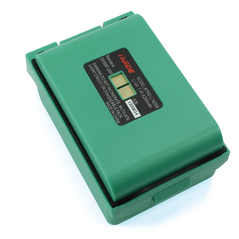 بطارية BTRD-L7405W لبطارية ليثيوم أيون قابلة لإعادة الشحن RUIDE GPS 7.4 فولت 6200 مللي أمبير في الساعة