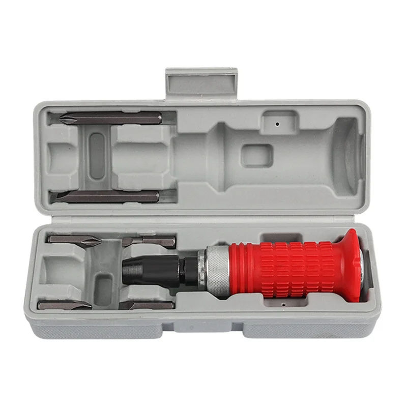 

J1UL1N 7 шт. набор ударных отверток ударная отвертка ударная отвертка ударная партия