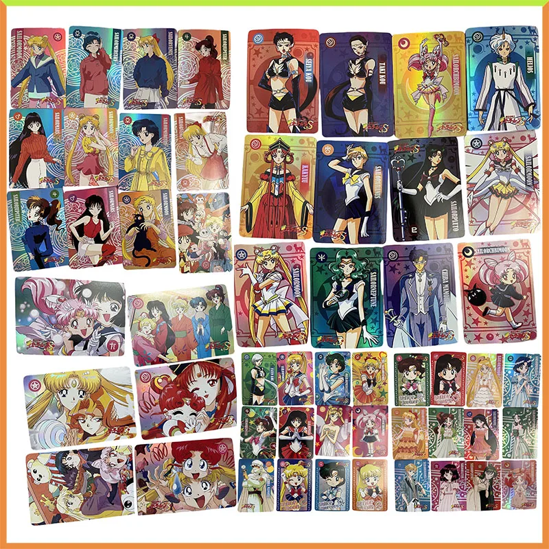 

Anime Goddess Story DIY ACG Hino Rei Kino Makoto Tsukino Usagi Mizuno Ami Toys for boys Collectible Game Cards Birthday Gift