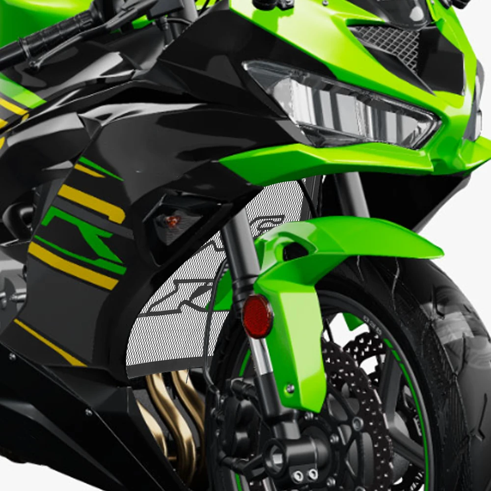 

NinjaZX6R ZX 636 For Kawasaki ZX6R NINJA ZX6R ZX-6R ZX636 / KTR 2009-2025 Radiator Grille Cover Guard Protection Protetor