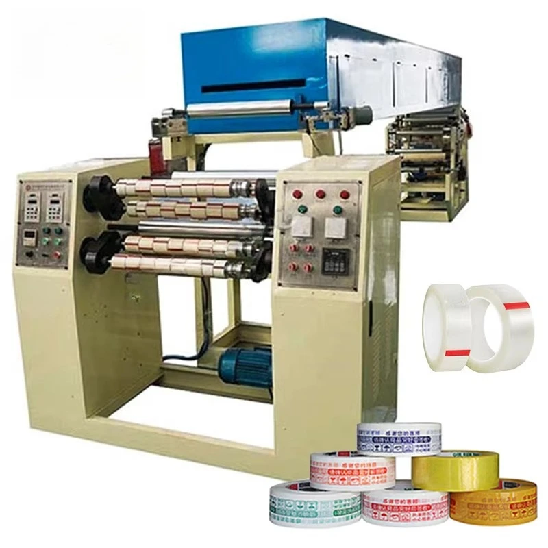 Fully Automatic Adhesive Tape Making Machine for Bopp Tape Printing  Making Rewinding Machine Pvc Tape Coating Machine