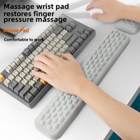 Keyboard mouse wrist rest ergonomic office typing protect relax wrist memory foam mouse pad computer notebook mouse pad