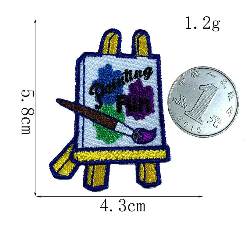 

Изысканная тканевая наклейка с вышивкой сожженных краев, аксессуары для детской одежды с героями мультфильмов, солнечная клейкая нашивка с вышивкой «сделай сам»