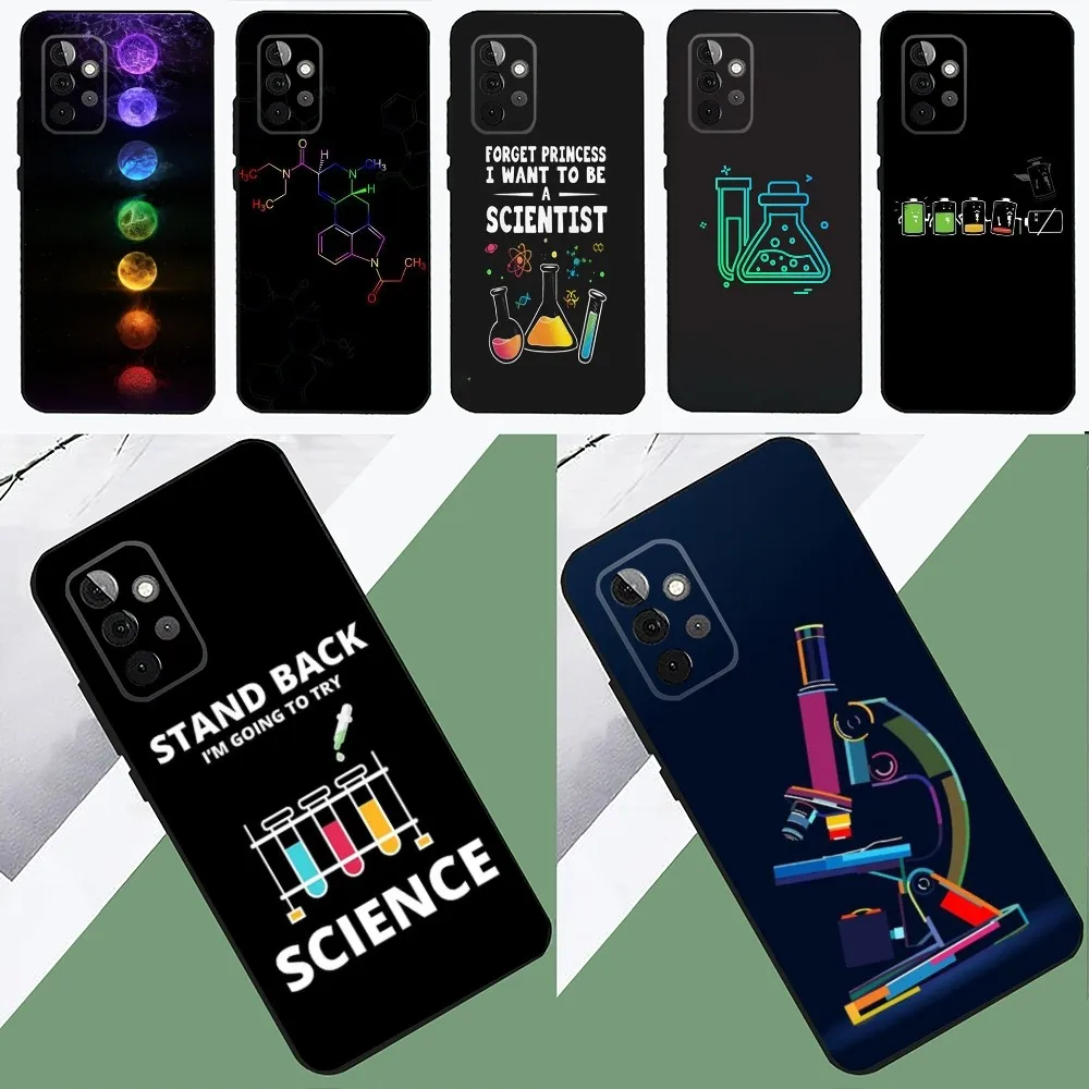 Scientific chemical biology experiments  Phone Case For SamsungS24,23,22,21,S20 ,Pro10,S30Plus,S9,20lite Ultra Black Cover