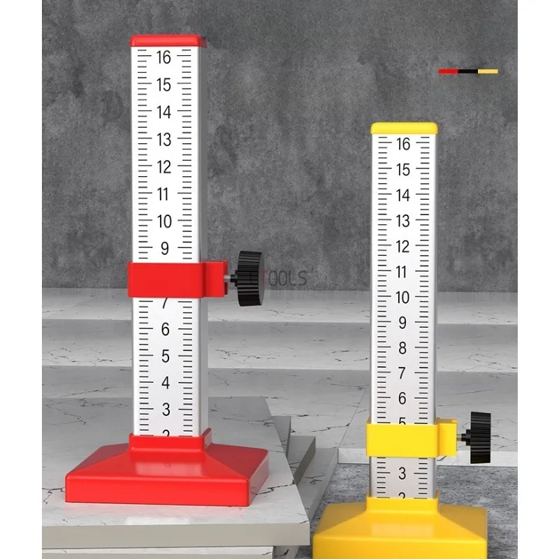 Règle d'élévation horizontale améliorée, calcul, travail égal, règle recommandée, échelle double face, carreaux de céramique, outils spéciaux bricolage