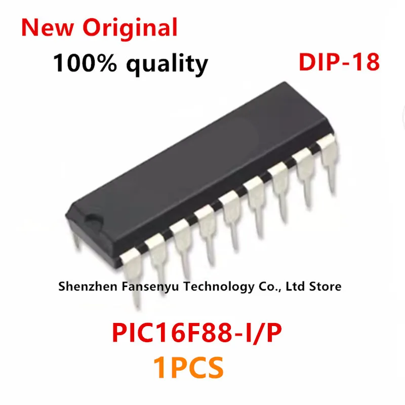 

(1piece)100% New PIC16F88-I/P PIC16F88 I/P PIC16F88-I DIP-18 Chipset