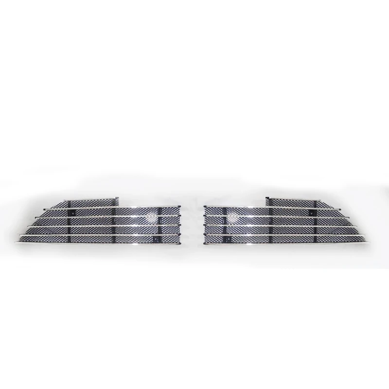 For Chery Tiggo 9 2023 Front Lower Grill Cover Trims Accessories Car Lower Mesh Grill Grille Cover Trim Aluminum Alloy