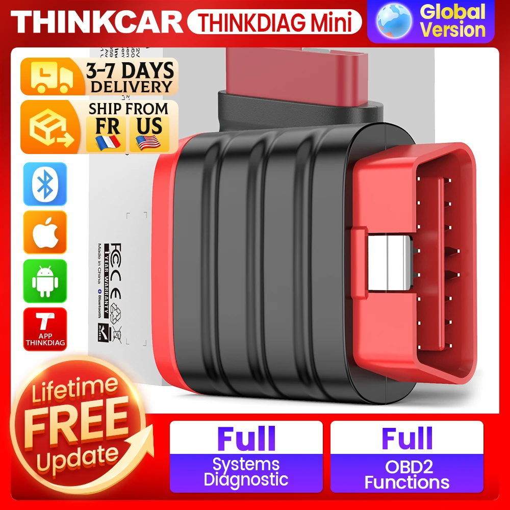 

THINKCAR THINKDIAG MINI OBD2 Scanner Car Scanners Automotive Diagnostic Tools Code Reader Car Full System Diagnosis Auto Tool