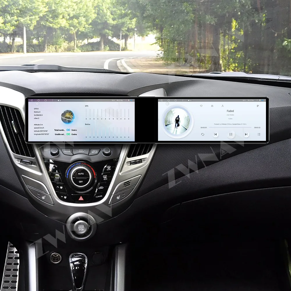 For Hyundai Veloster 2011-2017 Android 13 12.3