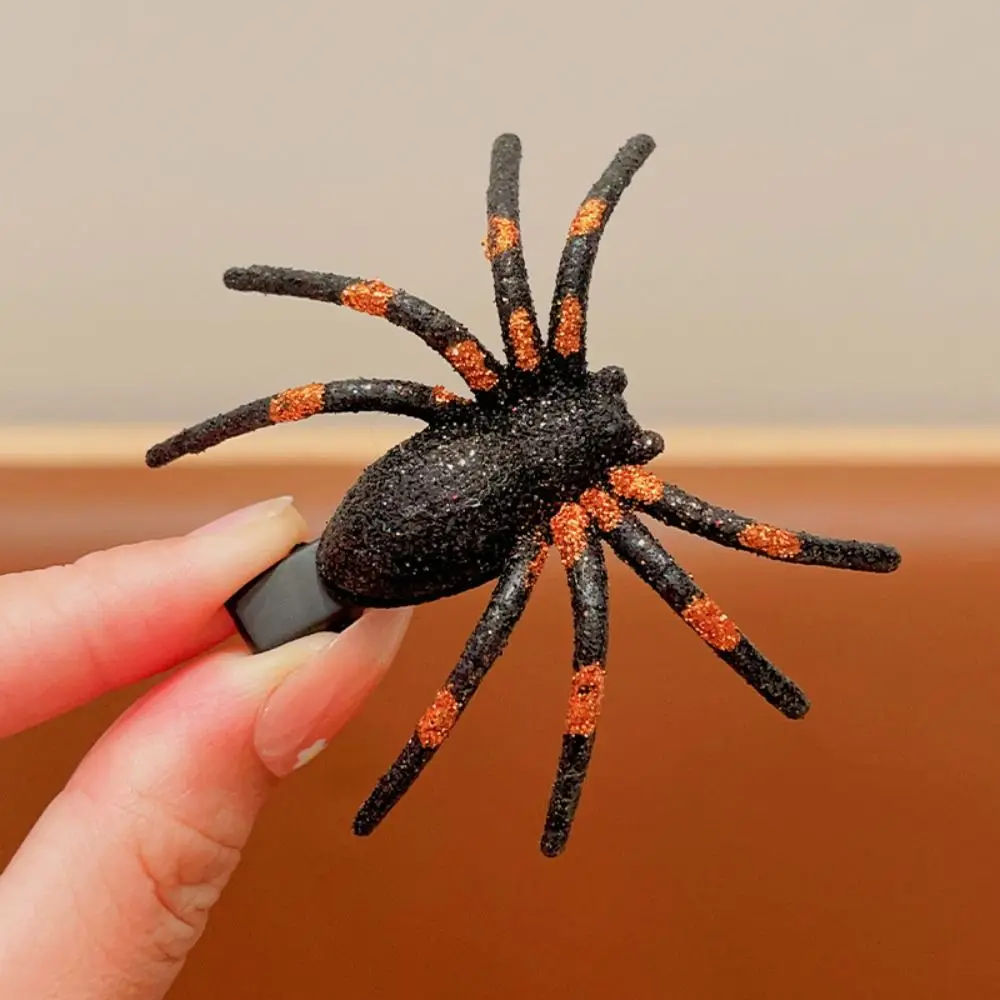 

Headwear Halloween Spider Hairpin Spider Barrettes Black Spiders Hair Clip Cosplay Supply Halloween Toy Halloween Headdress