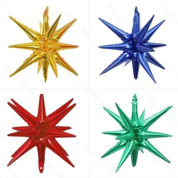 5Pcs Starburst Foil Balloons for Birthday Decoration 22 27inch Explosion Star Balloon for Wedding Christmas Birthday Decor Favor