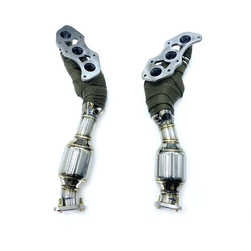

Tuning Exhaust Manifold for ISF IS F 5.0 2007-2014 Racing Upgrade Stainless Steel with Catalyst Exhaust Muffler System