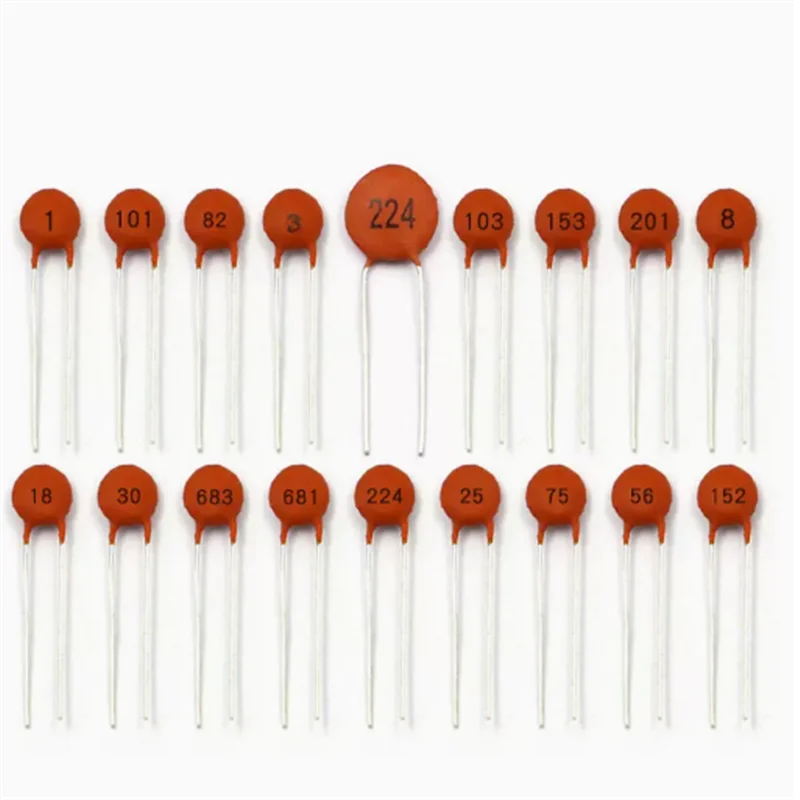 Imagem -02 - Capacitor 100 Pcs Cerâmico 50v 1pf100nf 01 uf 104 4.7pf 10pf 22pf 33pf 47pf 100pf 101 220pf 221 330pf 470pf 1nf 103 47nf 473