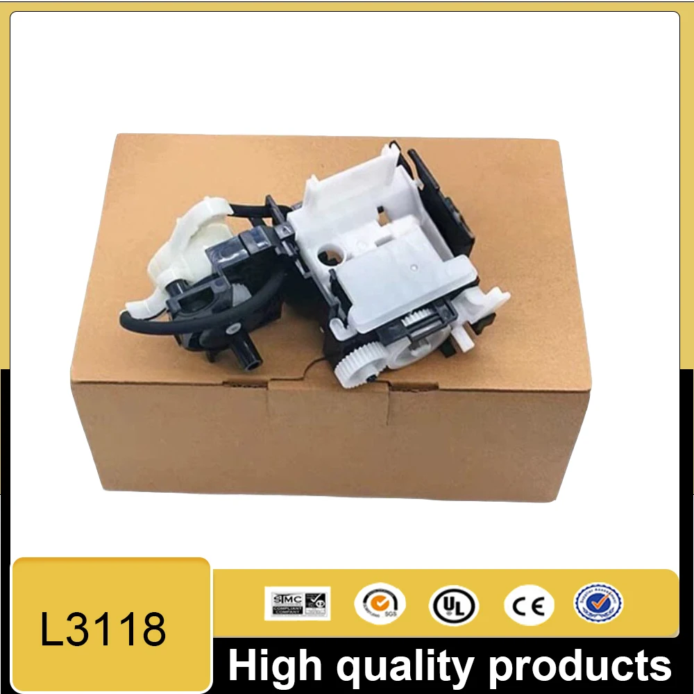 Vilaxh Pump Ink System Capping Assy Cleaning Unit for Epson L1110 L3100 L3101 L3116 L3106 L3108 L3115 L3117 L3118 L3119 L3150