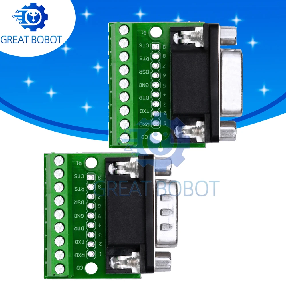 9Pin Solderless Con…