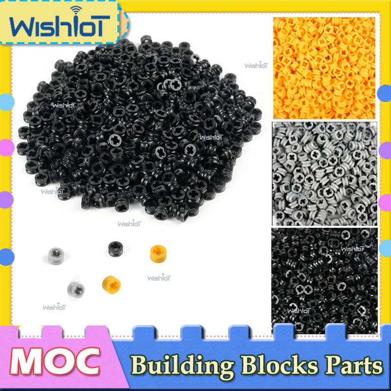 

10PCS/20PCS/30PCS 1/2 Shaft Sleeve Technology Building Blocks Parts Cross Half-axis 32123 4265c MOC Bricks DIY Toys Accessories