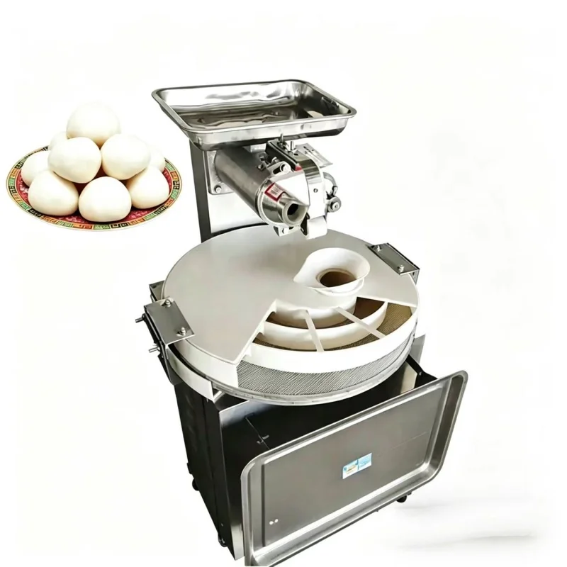 Automatic Pizza Dough Divider Rounder | Industrial Stainless Steel Bread Dough Kneading Mixer For Bakery & Home Use