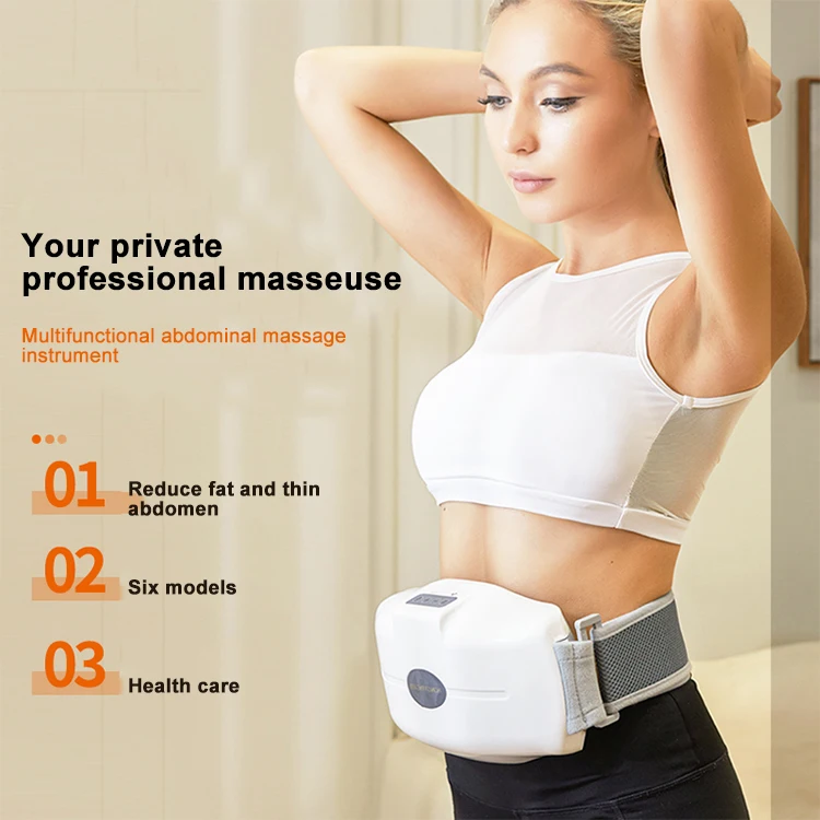 3d Heat Belly Wrap Pulse addominale vita cintura per il corpo massaggiatore per allattamento macchina con massaggio a vibrazione modellatura dimagrante Slim USB JPC