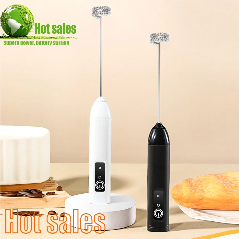 Hot sale Electric Milk Frother Handheld Egg Beater Foamer Coffee Maker Electric Blender Mixer Mini Portable Blender Kitchen Tool