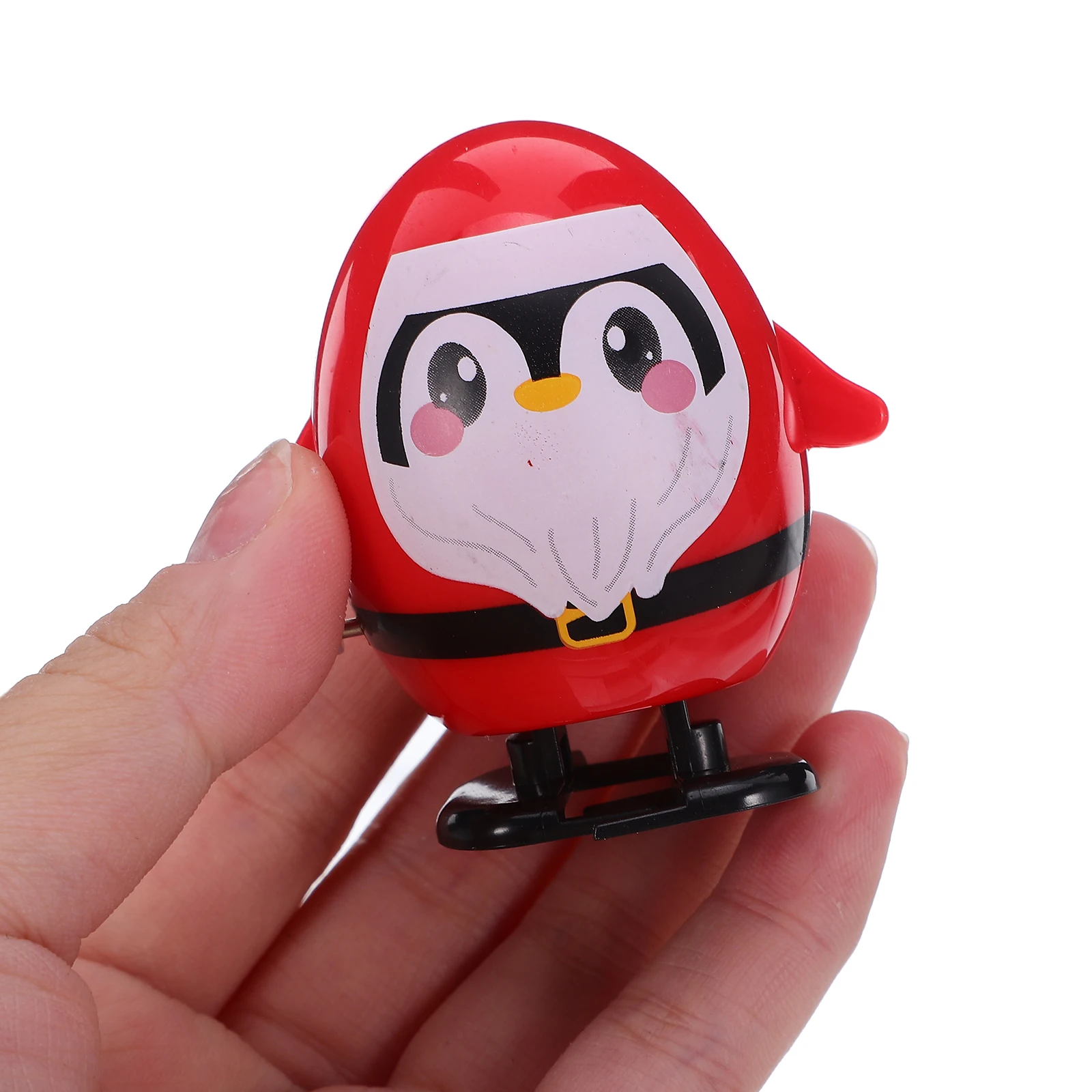 6개입 만화 - 배터리 없이 움직이는 기계 - 축제 크리스마스 테이블탑 놀이 - 인터랙티브