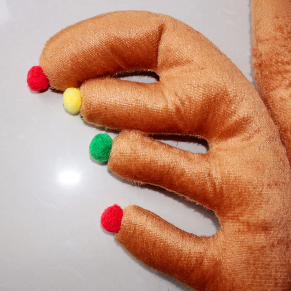 مجموعة قرون الرنة للسيارة، زينة عيد الميلاد، إكسسوارات عيد الميلاد، مادة ممتازة، هدية رائعة وعصرية لتزيين السيارة