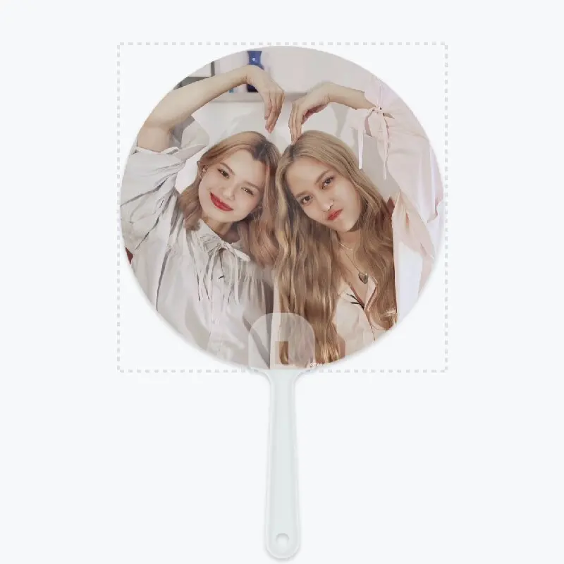 Freenbecky Magazine Cover HD Poster Thai TV From GAP The Series Drama Stills Photo Picture18*18cm Plastic Round Fans Can Custom