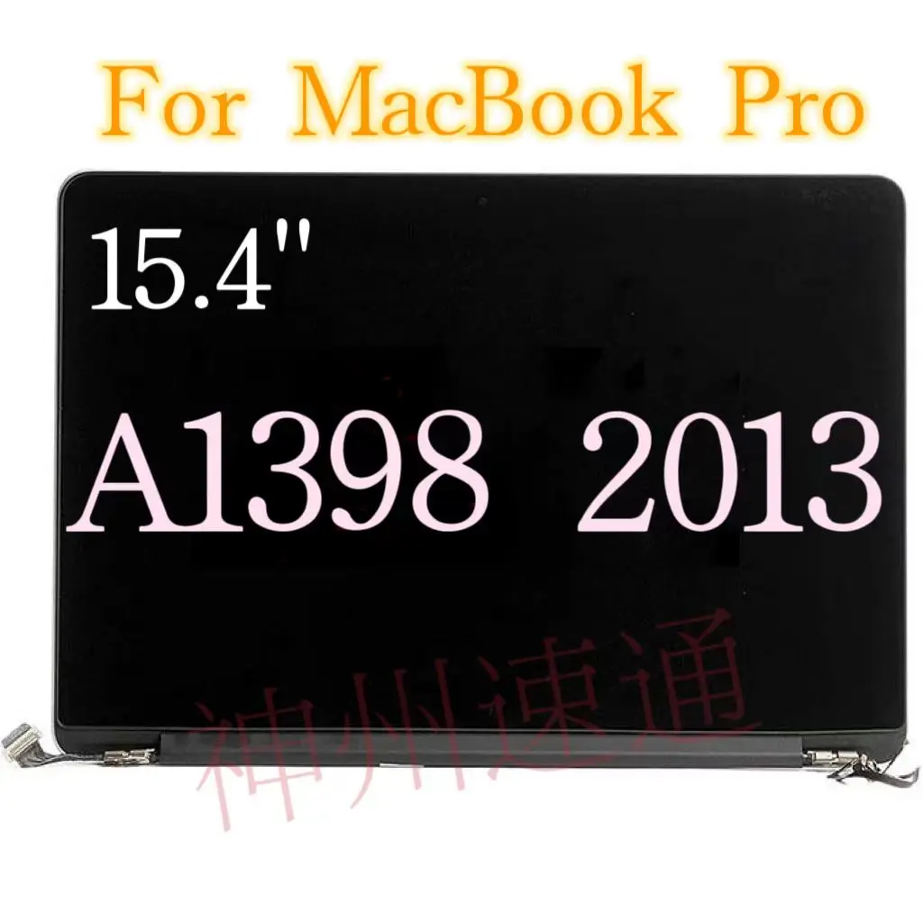 Laptop LCD Screen Display For 15.4 Inch MacBook Pro A1398 2013- 2015 Screen Full Display Assembly Replacement Parts