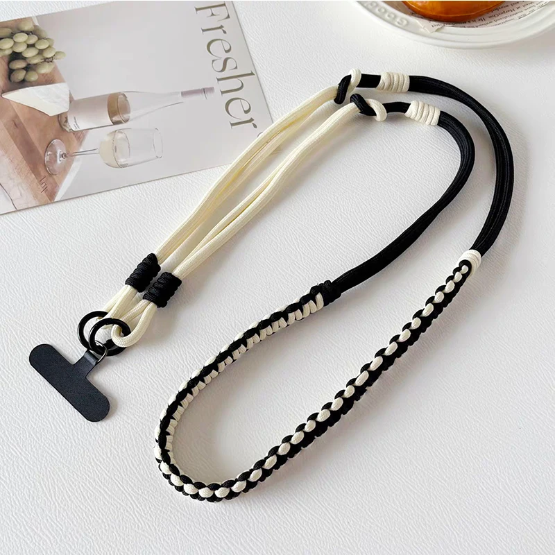 

Colorful Mobile Phone Lanyard Shoulder Strap Detachable Multi-functional Phone Neck Lanyards Anti-Loss Hanging Rope Wrist Strap