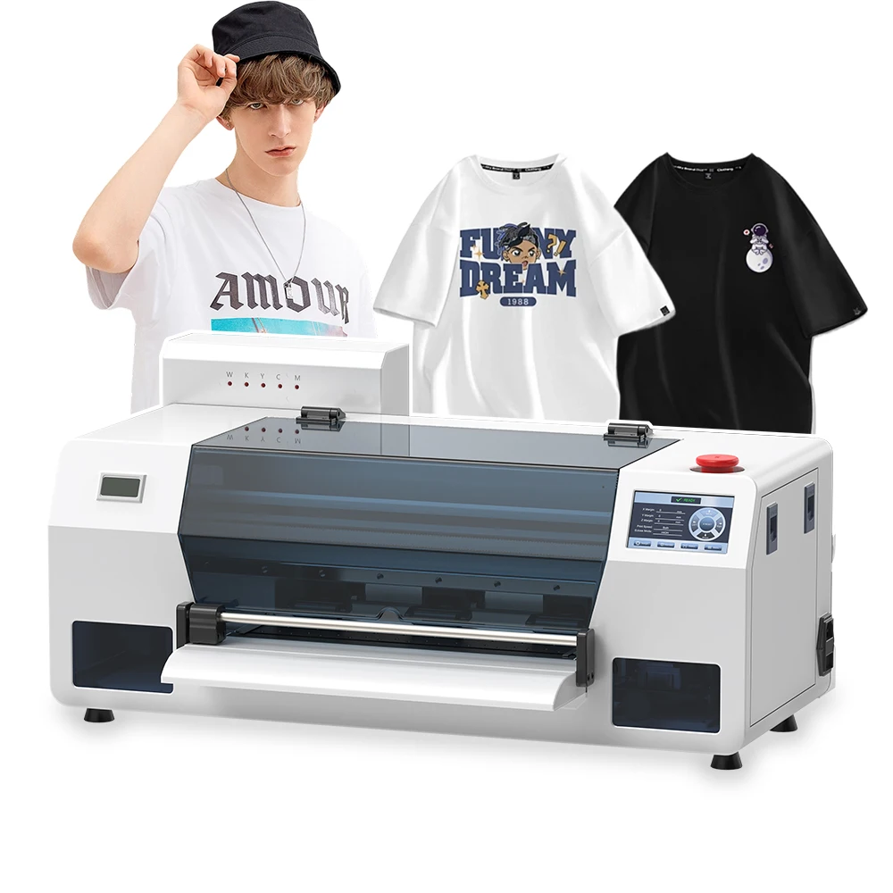 New Desktop I3200 A3 Dtf Printer 33cm 13 Inch Large Format Easy-to-Operate Direct To Film Transfer T Shirt Printing Machine 2025