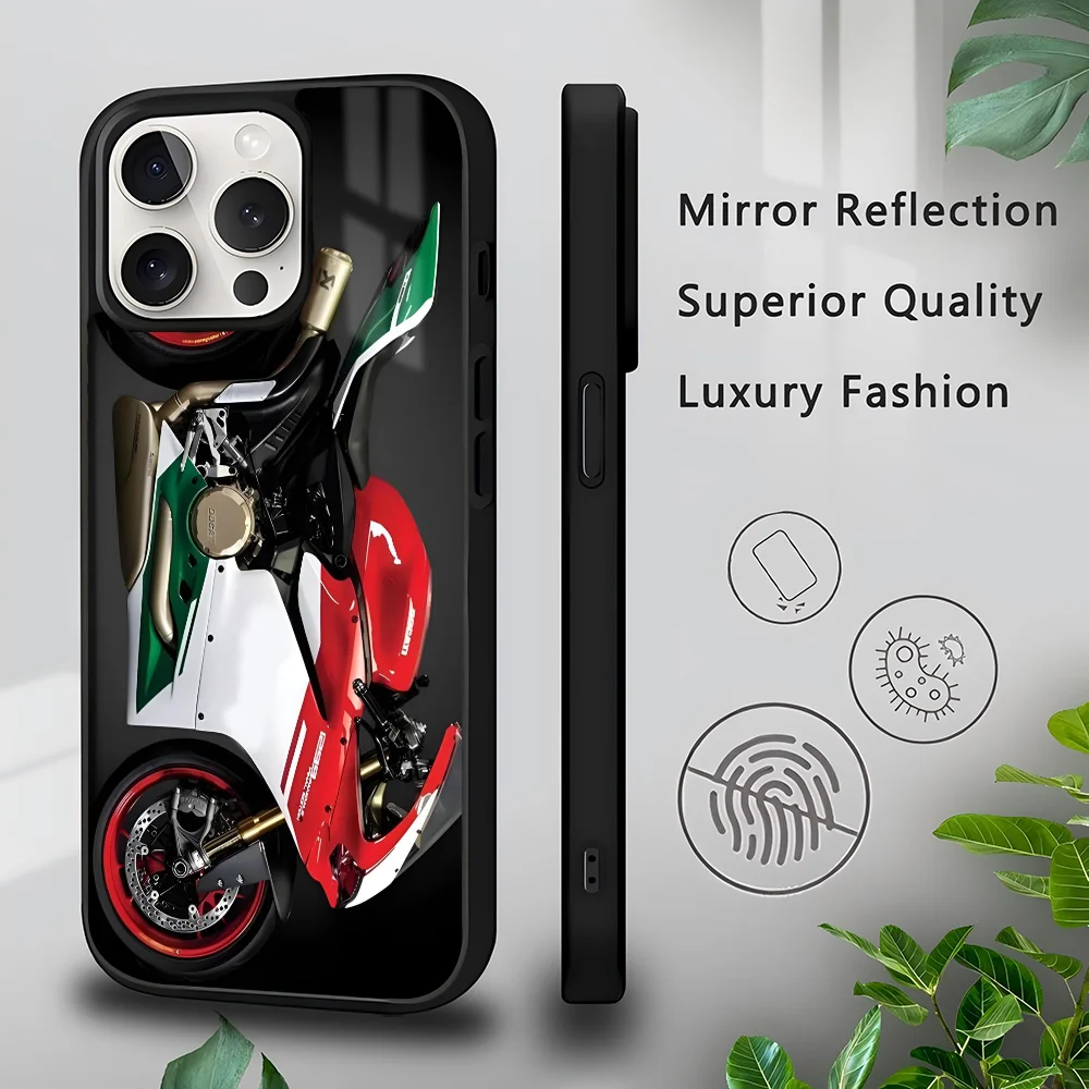 Cool Sport Motorrad  Phone Case  for iPhone 16 15 14 13 Pro Max 11 Mini Alex Mirror For Magsafe Wireless Charging Cover